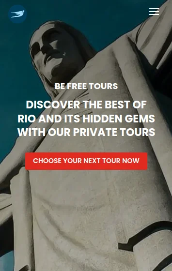 Site da Be Free Tours